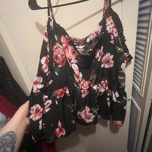 Shein floral tank top size 3x